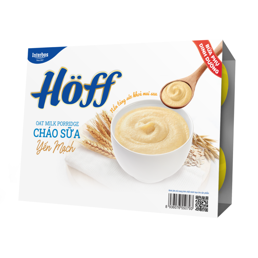 Cháo sữa Yến mạch Hoff