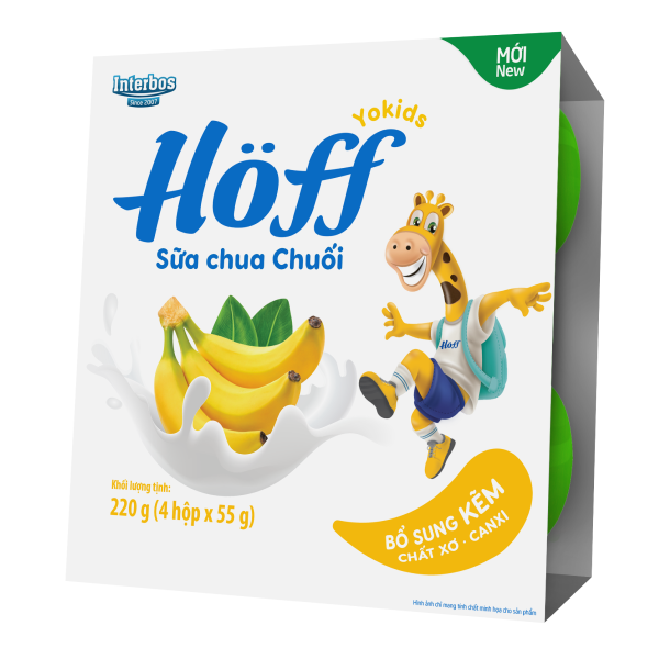 Sữa chua Chuối Hoff
