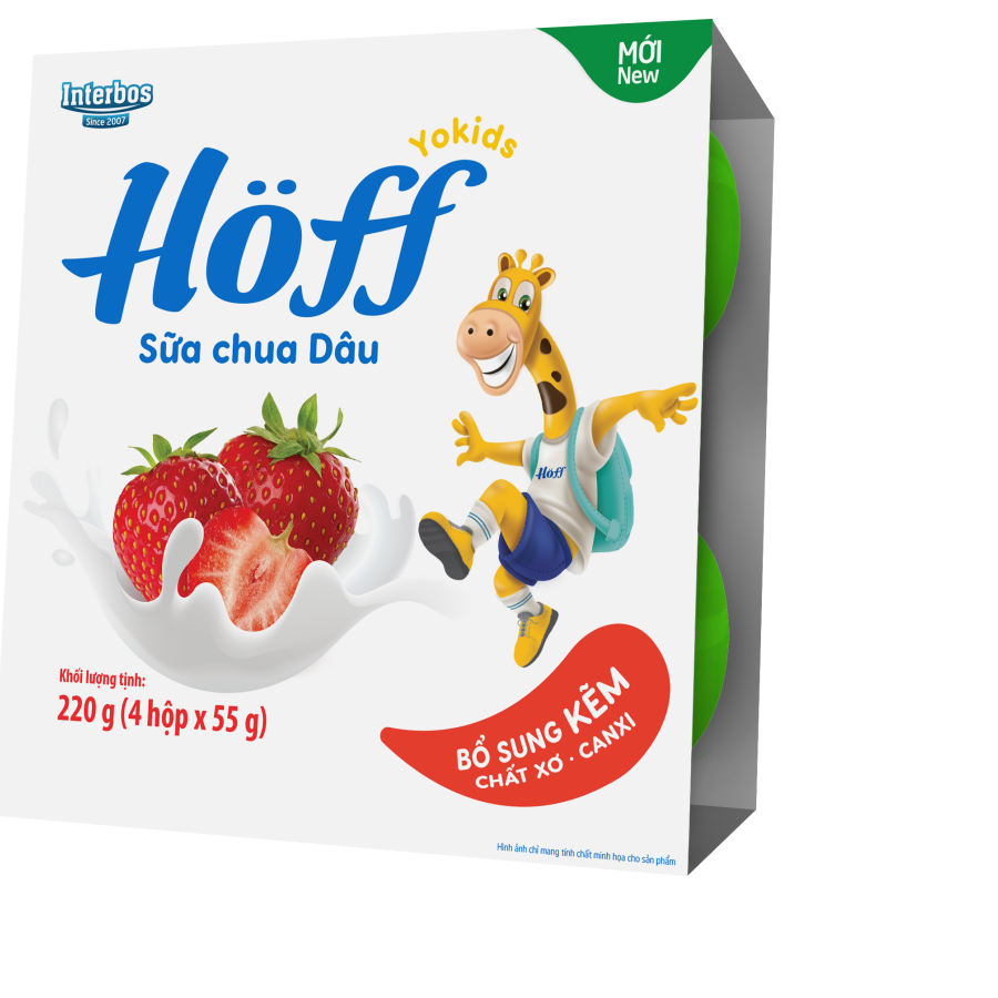 Sữa chua Dâu Hoff