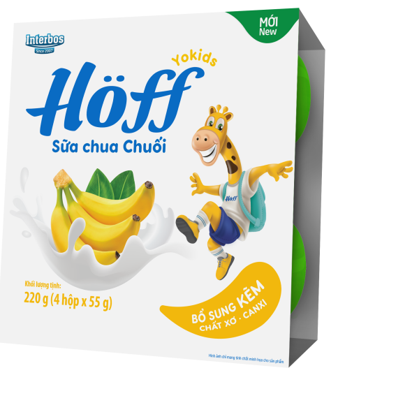 Sữa chua Chuối Hoff