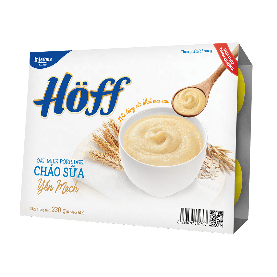 Cháo sữa Yến mạch Hoff