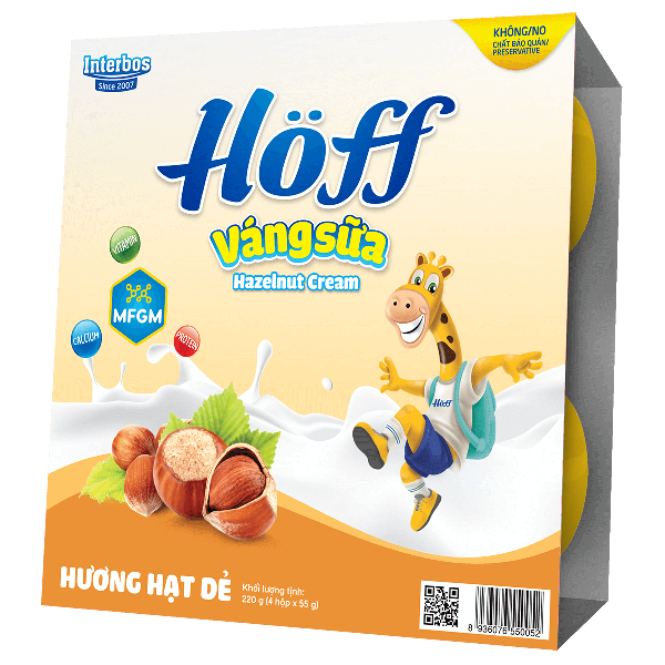 Váng sữa hương hạt dẻ Hoff