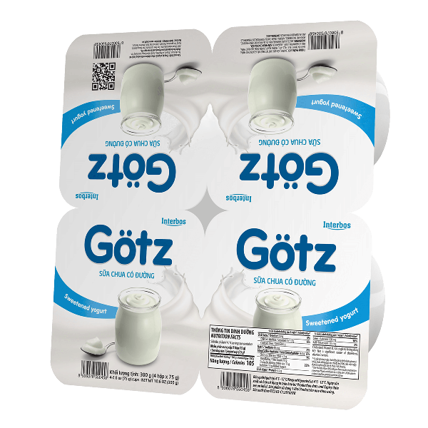 Sữa chua ăn Gotz vị Nguyên bản